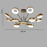 Aster LED Smart Voice Assist Chandelier