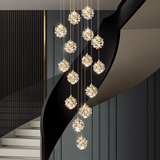 Bristol LED Double Height Chandelier