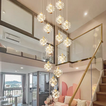 Bristol LED Double Height Chandelier