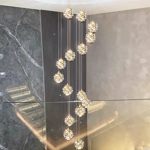 Bristol LED Double Height Chandelier