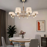 Xenia Black Modern LED Chandelier