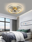 Arthur LED Smart Voice Assist Fan Chandelier - Smartway Lighting