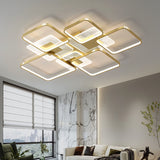 Zest Gold LED Smart Voice Assist Chandelier - Smartway Lighting 