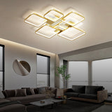 Zest Gold LED Smart Voice Assist Chandelier - Smartway Lighting 