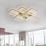 Zest Gold LED Smart Voice Assist Chandelier - Smartway Lighting 