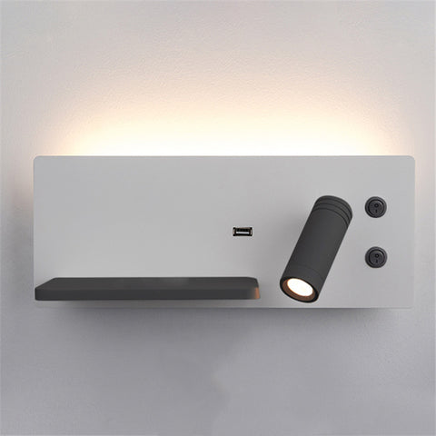 Genius Wall Lamp with USB Charging