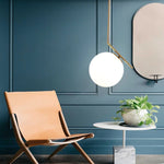 L Shape Glass ball Pendant - Smartway Lighting