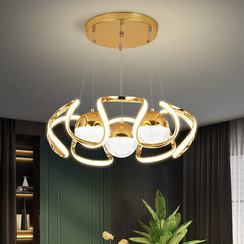 Canary LED Smart Voice Assist Chandelier - Smartway Lighting