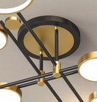 Magnate Gold LED Smart Voice Assist Chandelier - Smartway Lighting