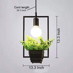 Hanging Flower Base (Rectangle) - Smartway Lighting